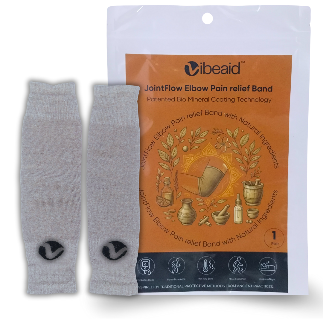 JointFlow Copper Coated Natural Pain Relief Elbow Band