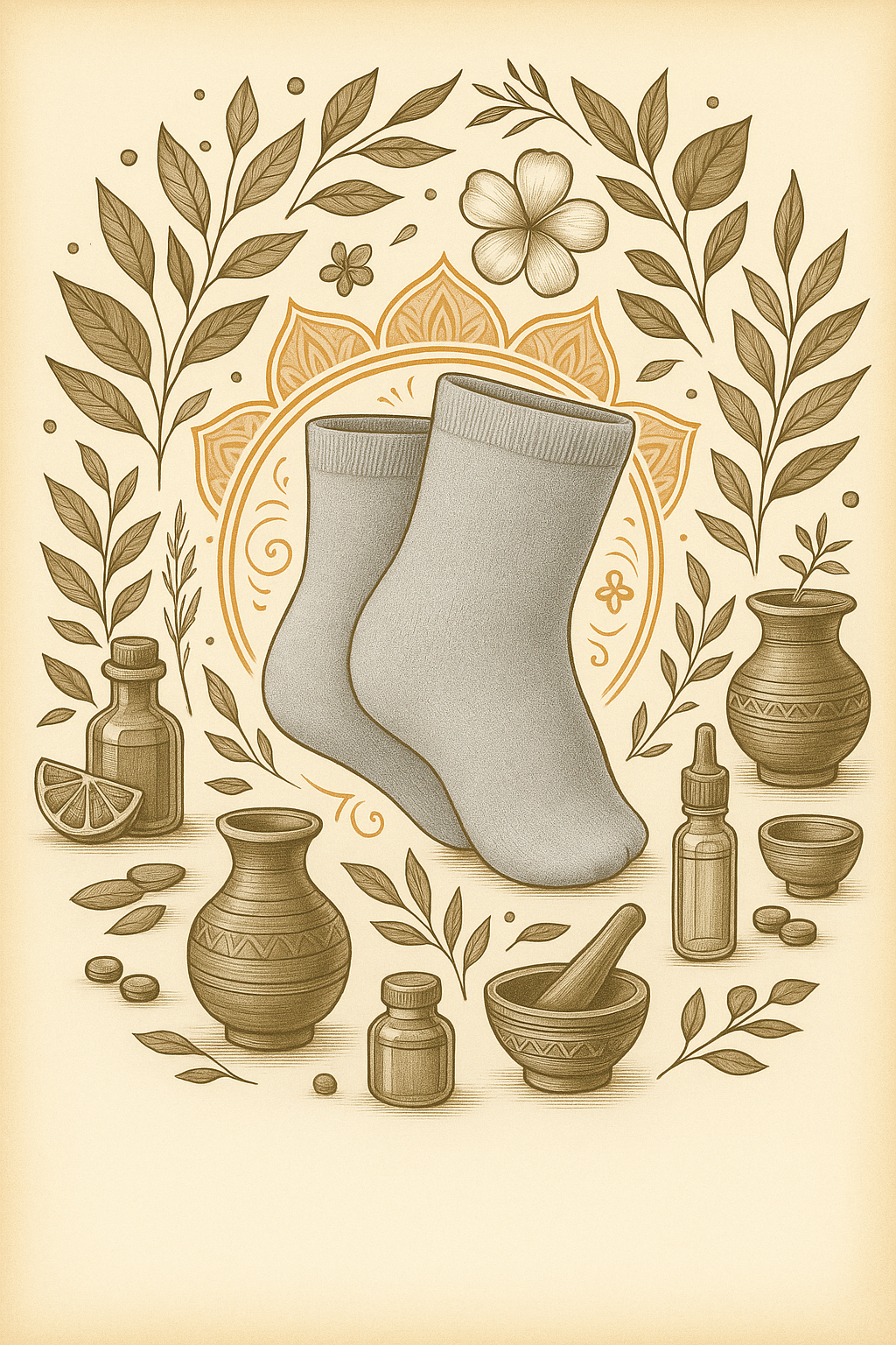 CuEase Copper Coated Natural Pain Relief Socks - No Show |Angle |Regular